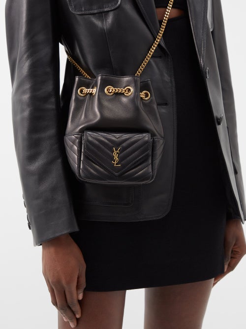 Joe quilted leather backpack