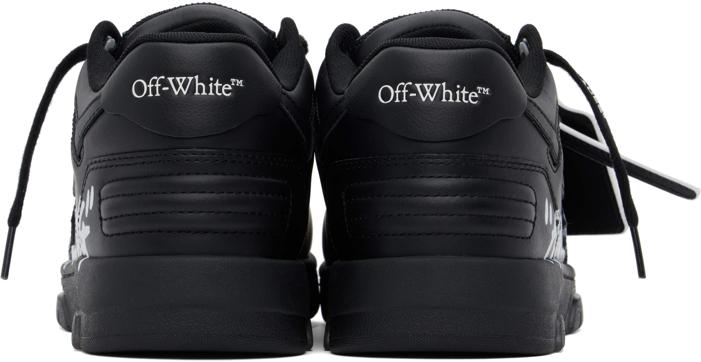 Off-White Black Out Of Office Sneakers