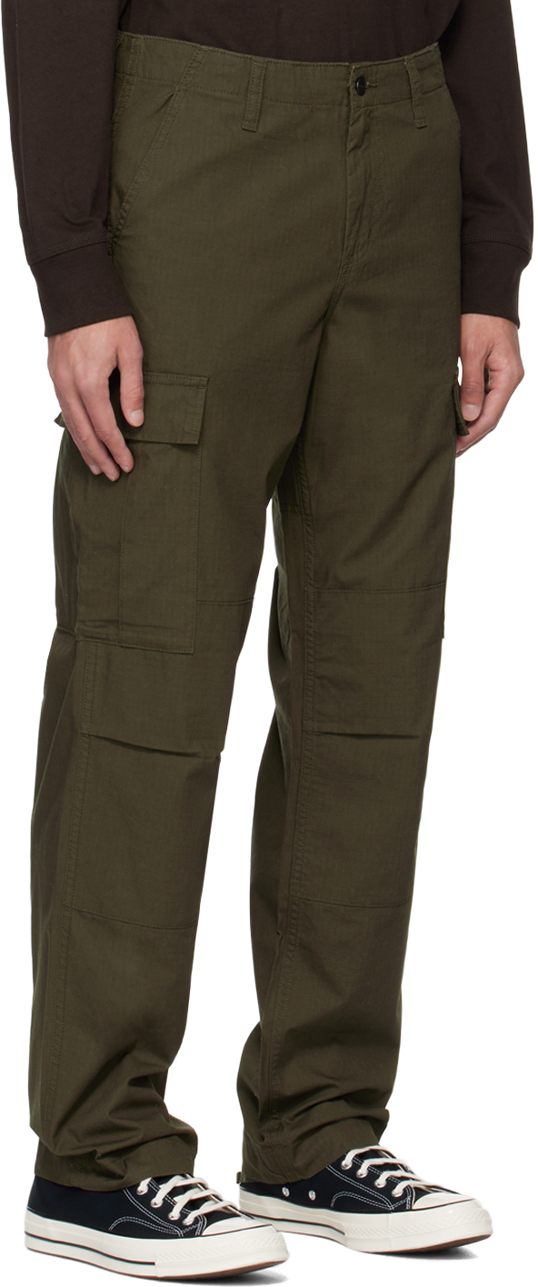 Carhartt Work In Progress Green Regular Cargo Pants