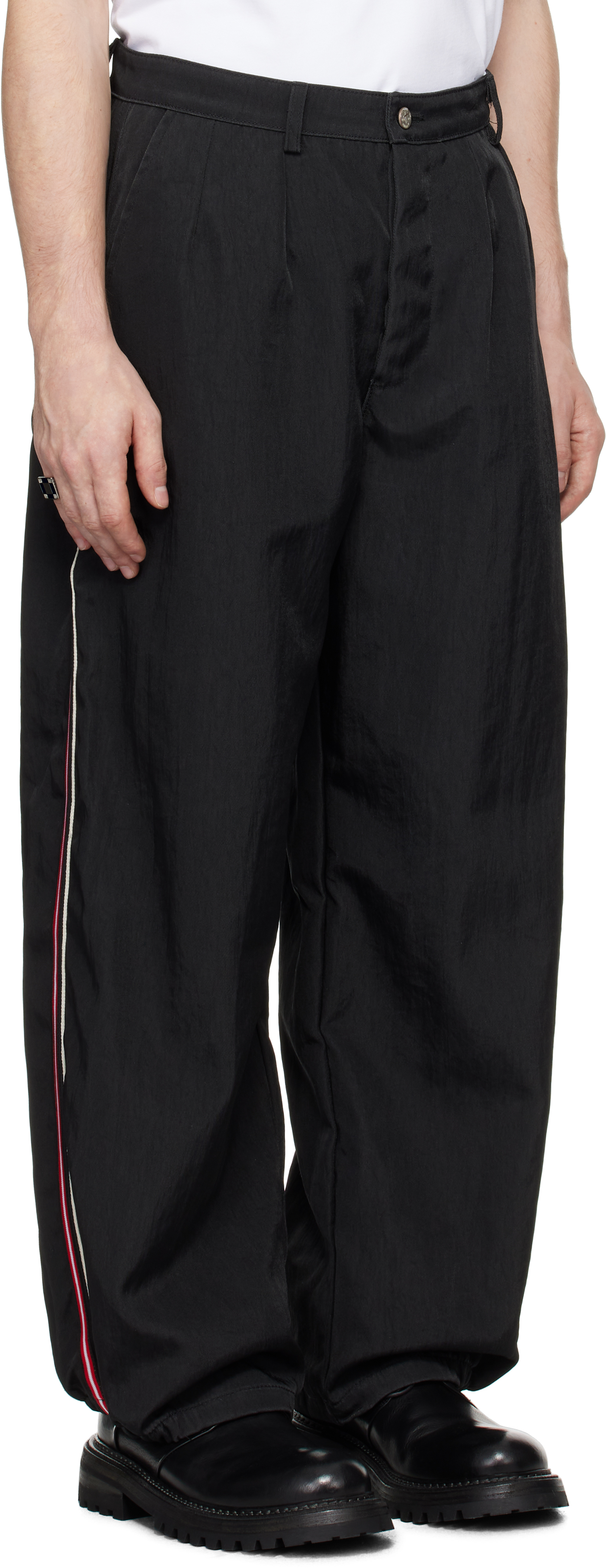 Rivington Roi Rebis Black Penta Track Pants
