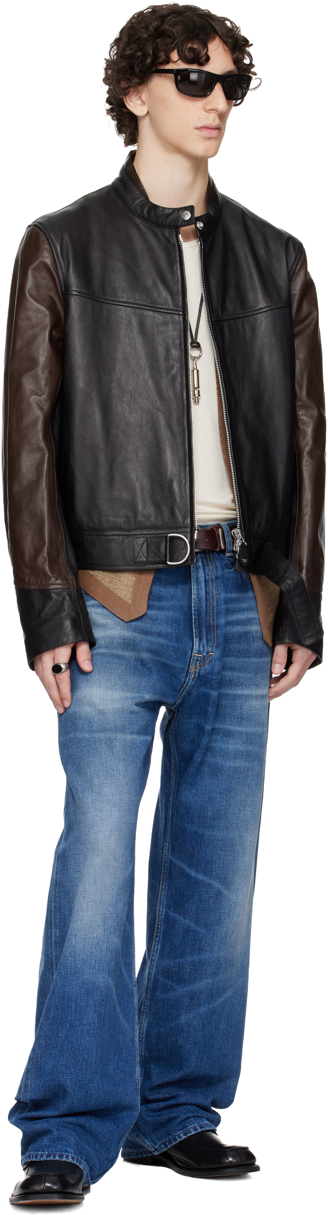 OUR LEGACY WORK SHOP Emporio Armani Blue Terzo Cut Jeans
