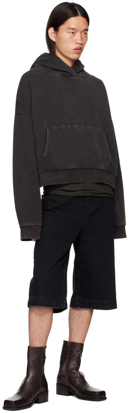 Entire Studios Black Heavy Hoodie