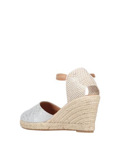 Kanna Woman Espadrilles Light grey Size 11 Soft Leather