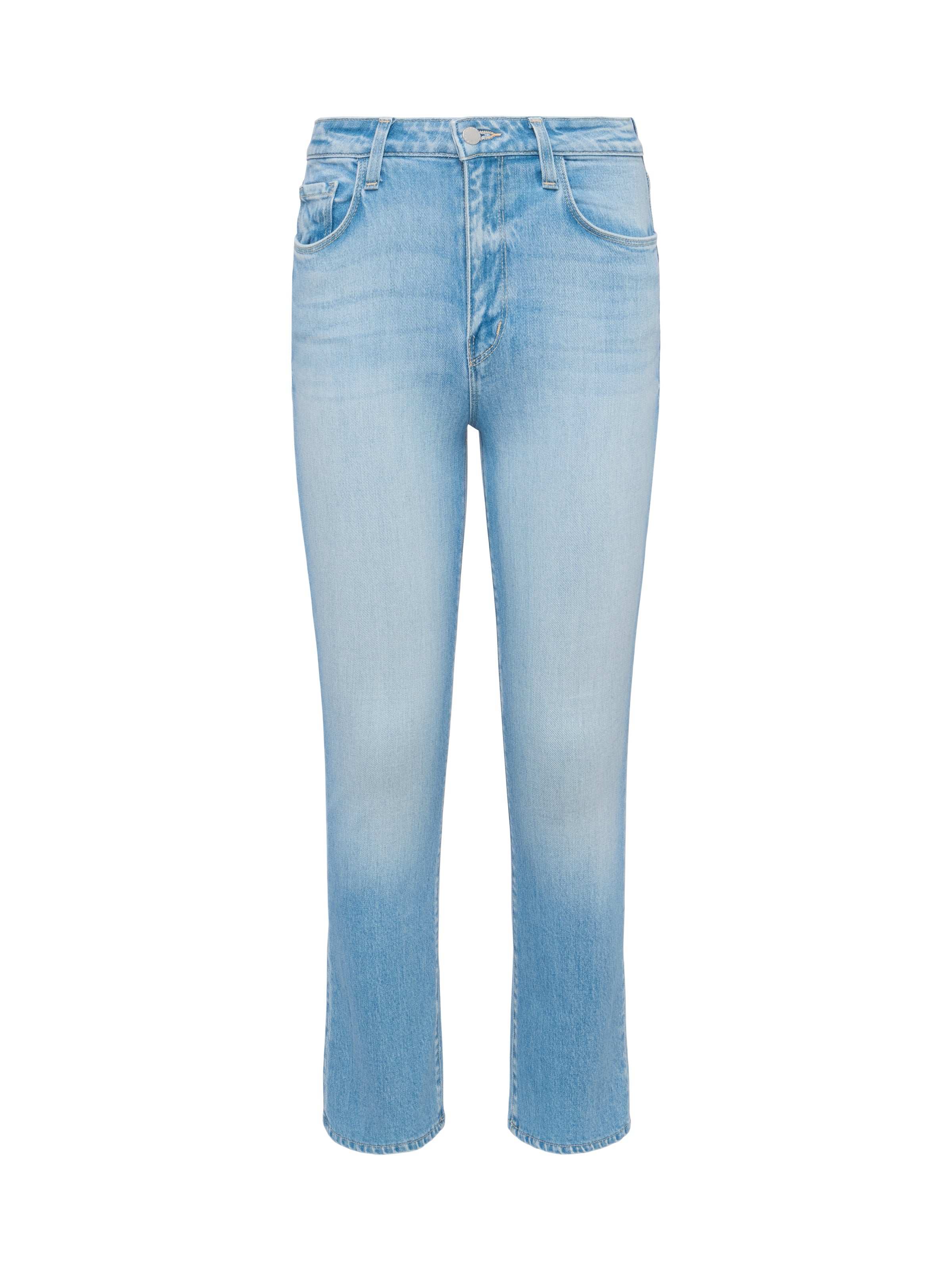 Mira Cropped Bootcut Jean In Barker