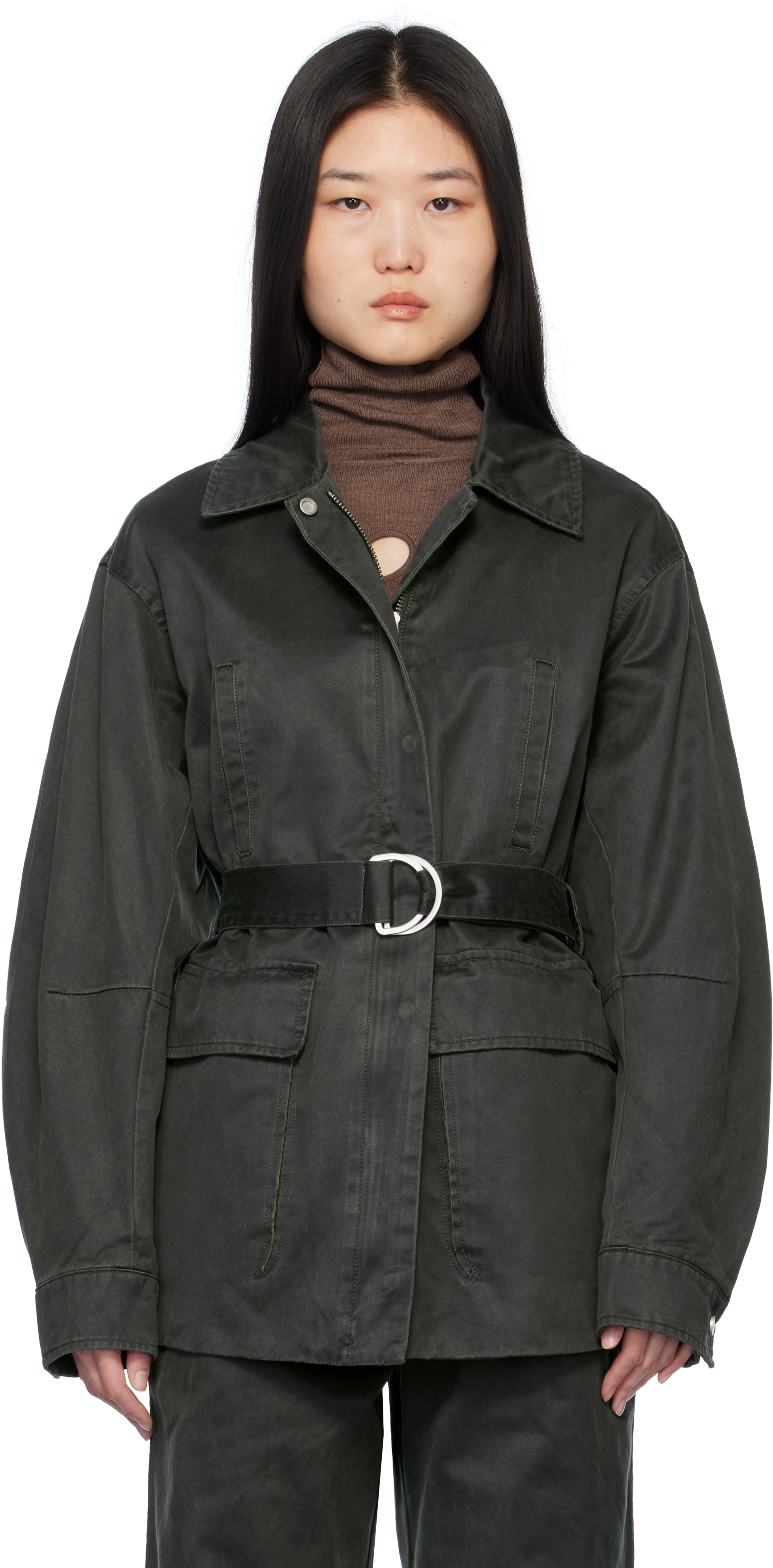 Holzweiler Green Pepha Jacket
