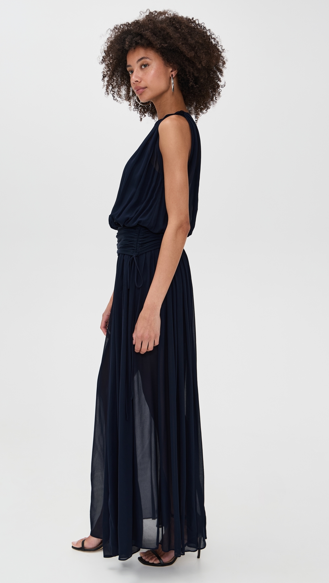 Rhone Drop Waist Dress Ink