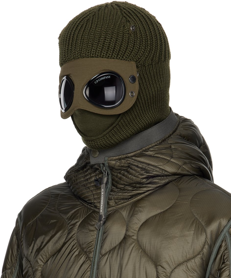 C.P. Company Khaki Goggle Balaclava