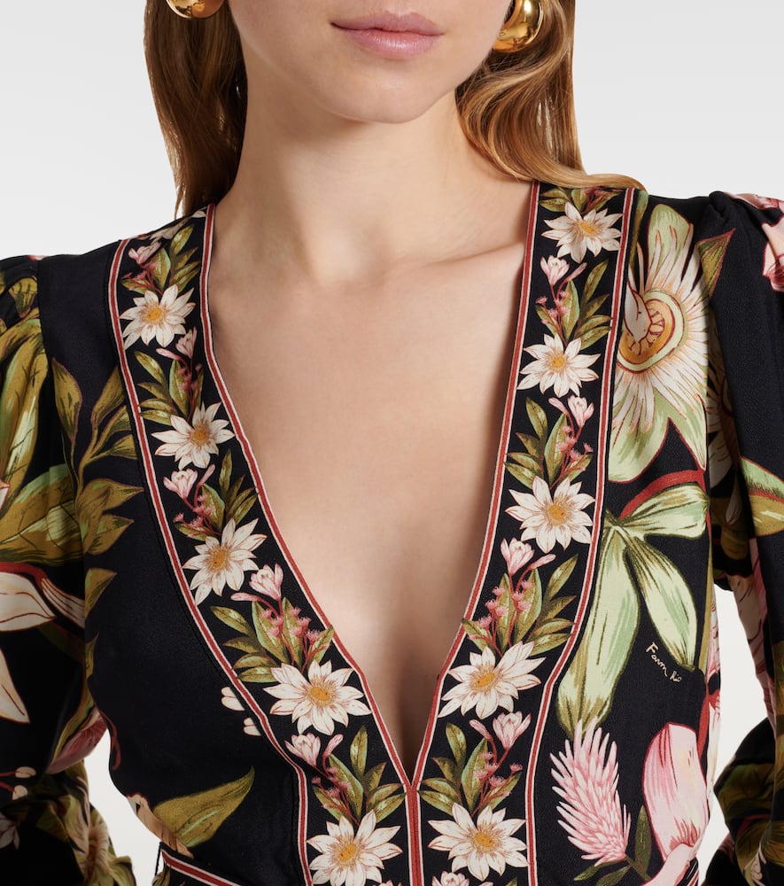 Floral minidress