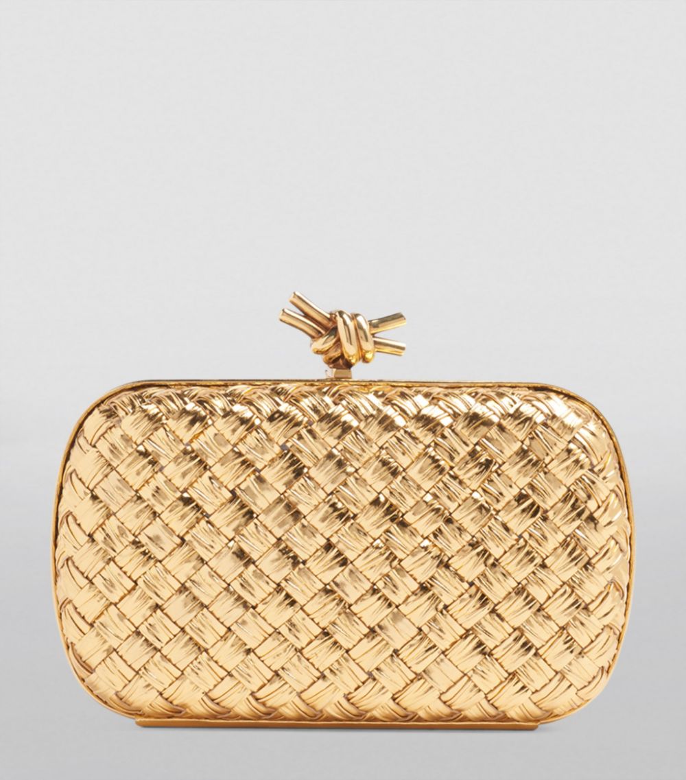 Bottega Veneta Knot Minaudiere Small Clutch Bag