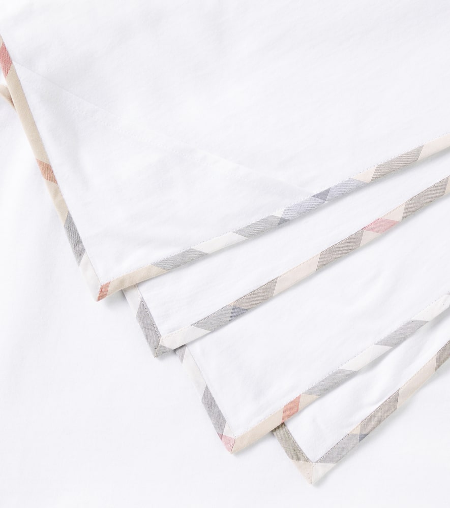Baby Burberry Check cotton blanket