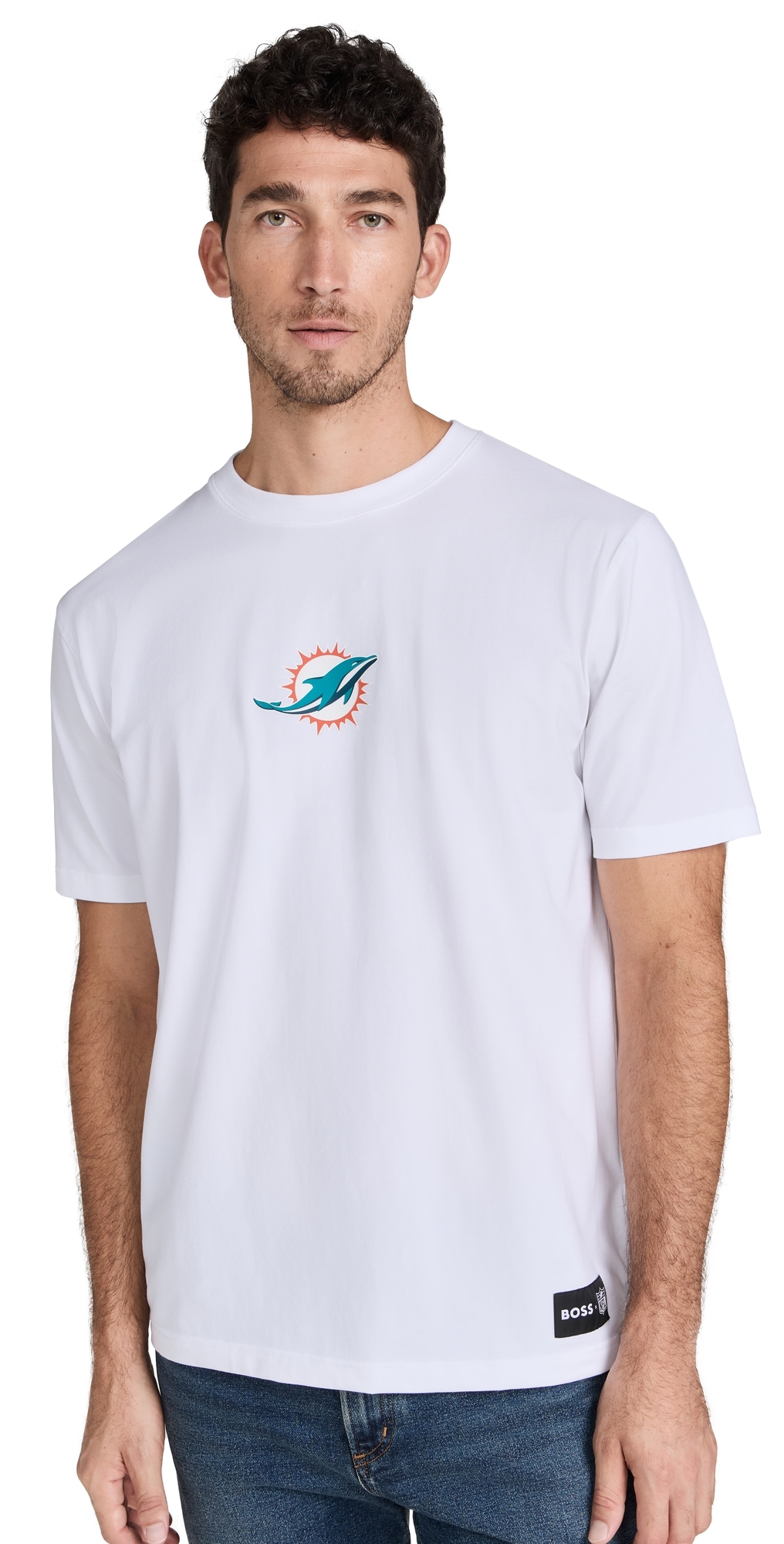 Dolphins Tee White