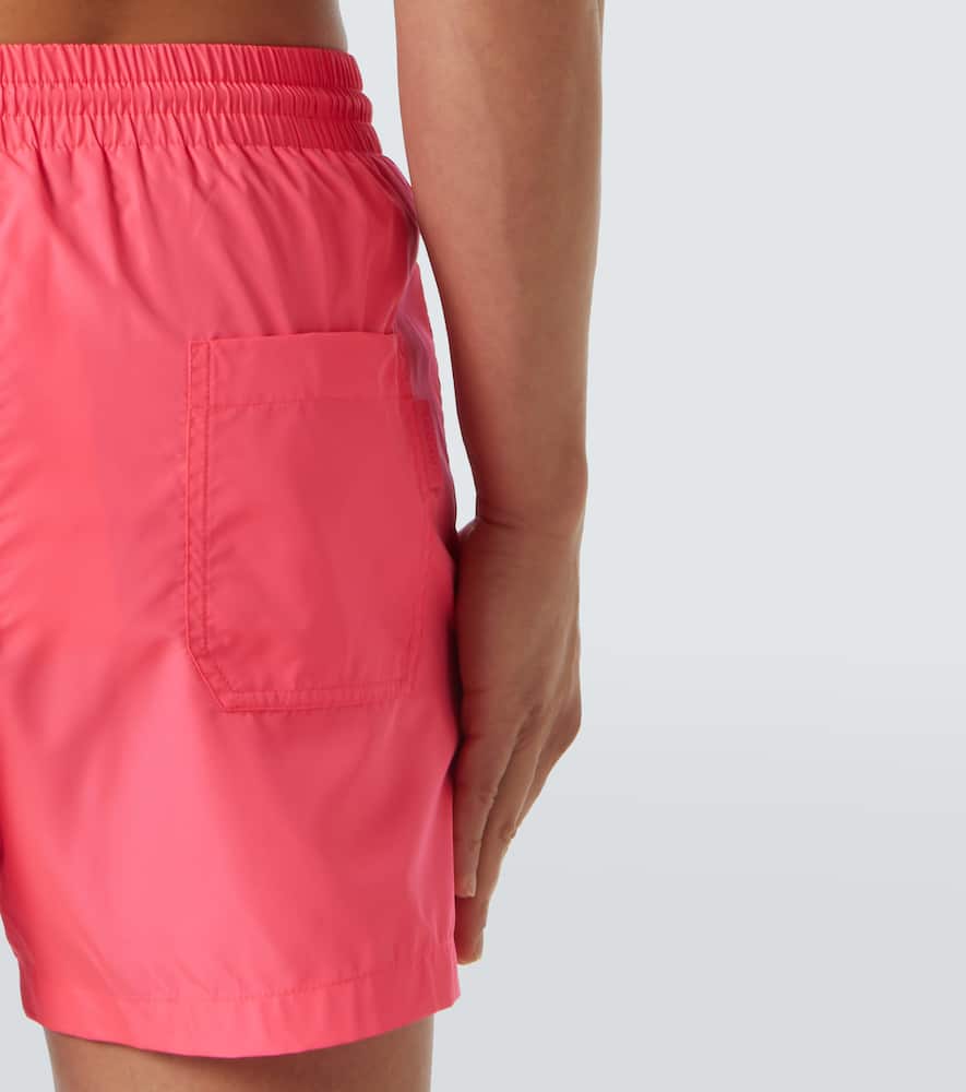 Mid-rise swim trunks