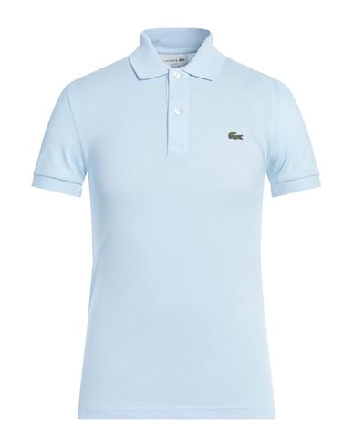 Man Polo shirt Sky blue