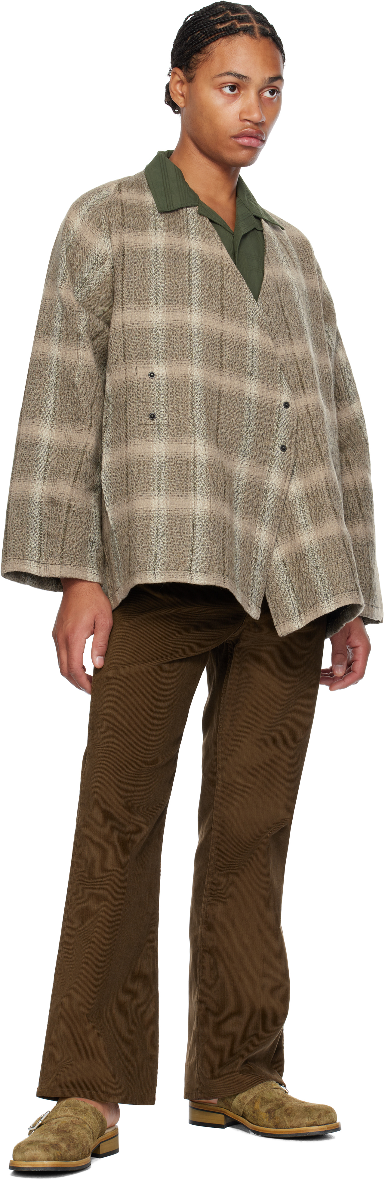NEEDLES Khaki Samue Jacket