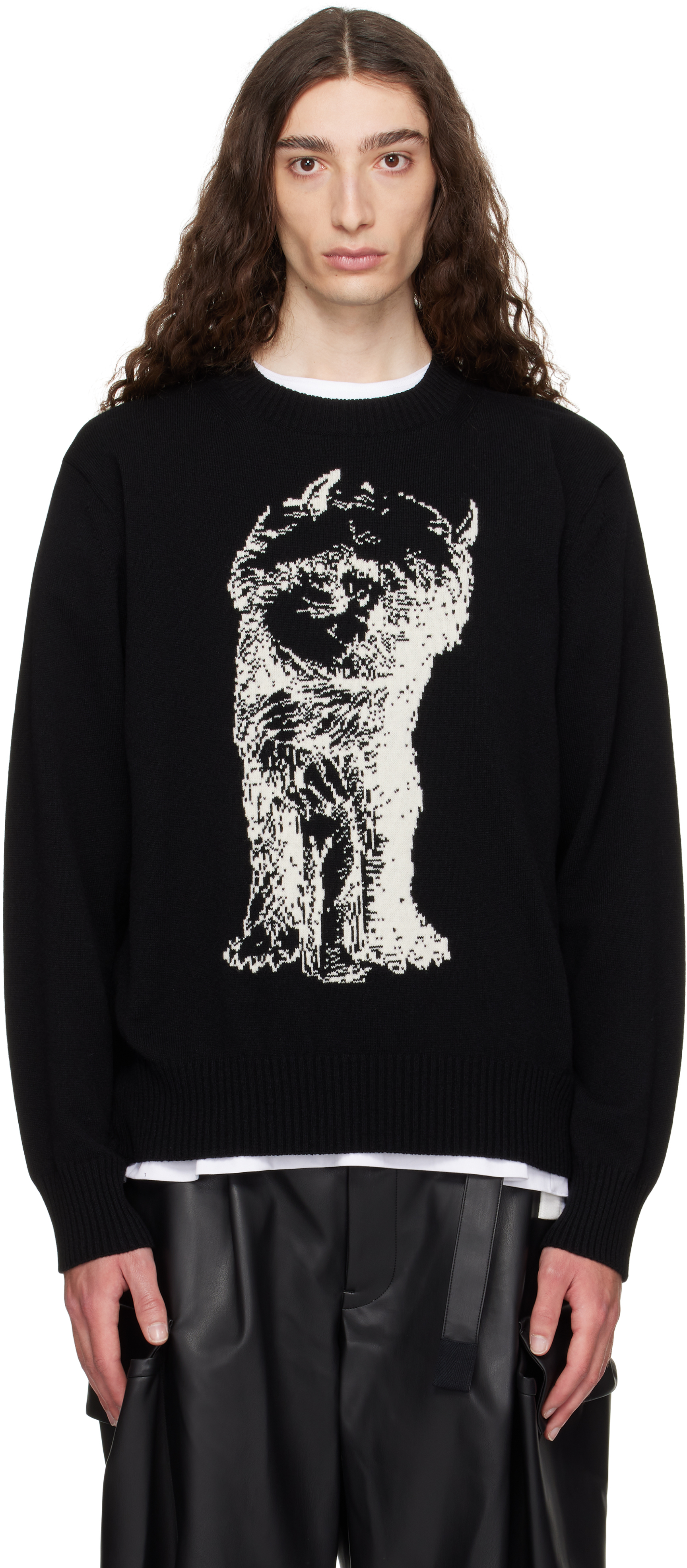 Black 'Where The Wild Things Are' Wool Sweater