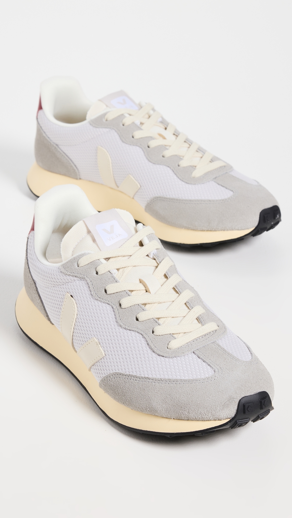 Rio Branco II Alveomesh Sneakers Light Grey/Pierre/Marsala