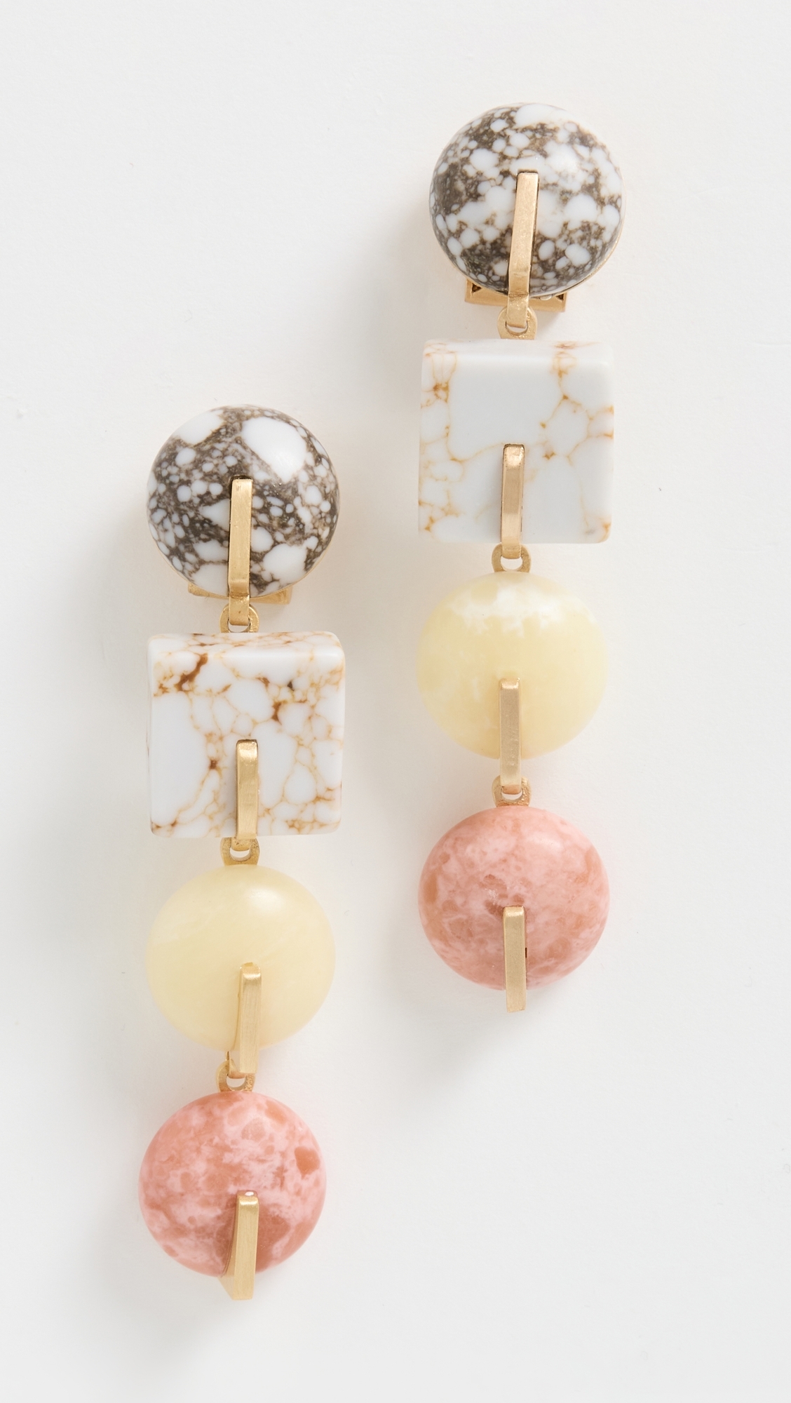 Laguna Earrings Earthtone Multi One Size