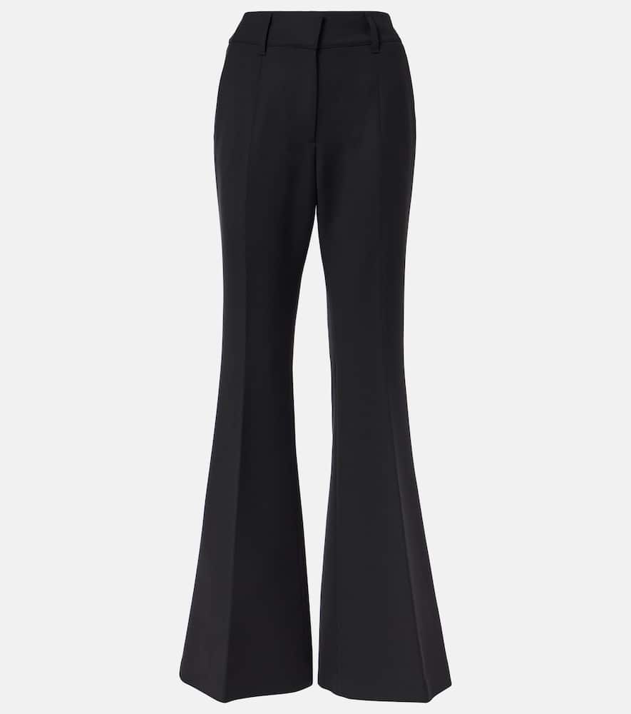 Rhein wool flared pants