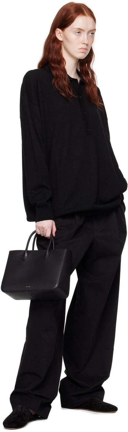 The Row Day Luxe Tote - Black Totes, Handbags - THR20869