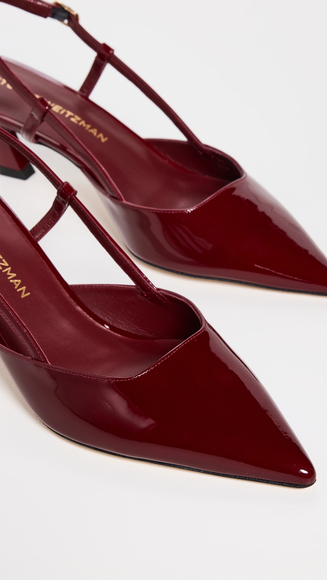 Vinnie Slingback Pumps 50mm Rosewood