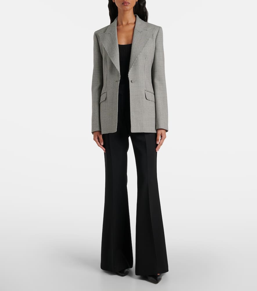 Rhein wool flared pants