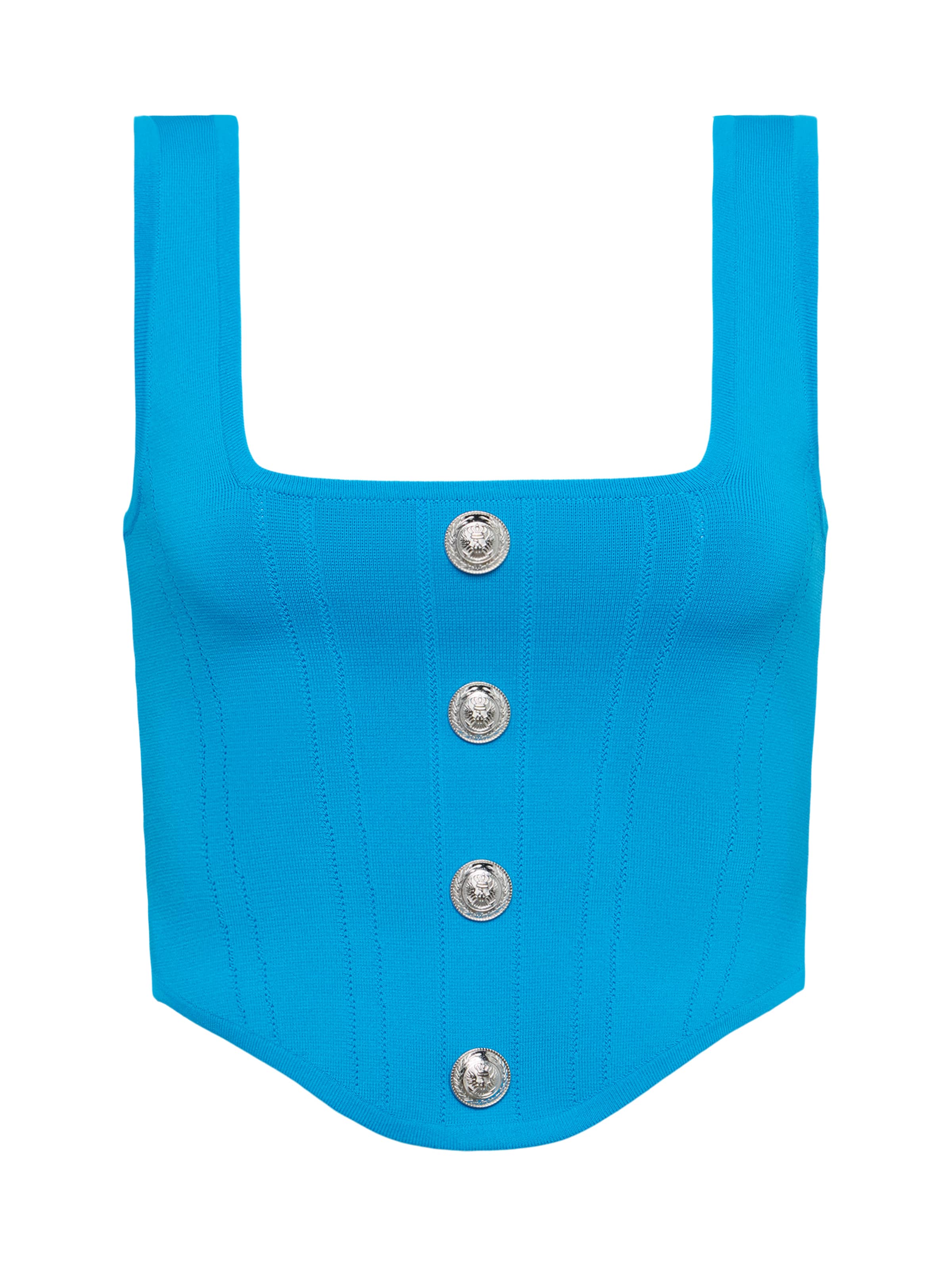Saga Top In Dresden Blue/nickel