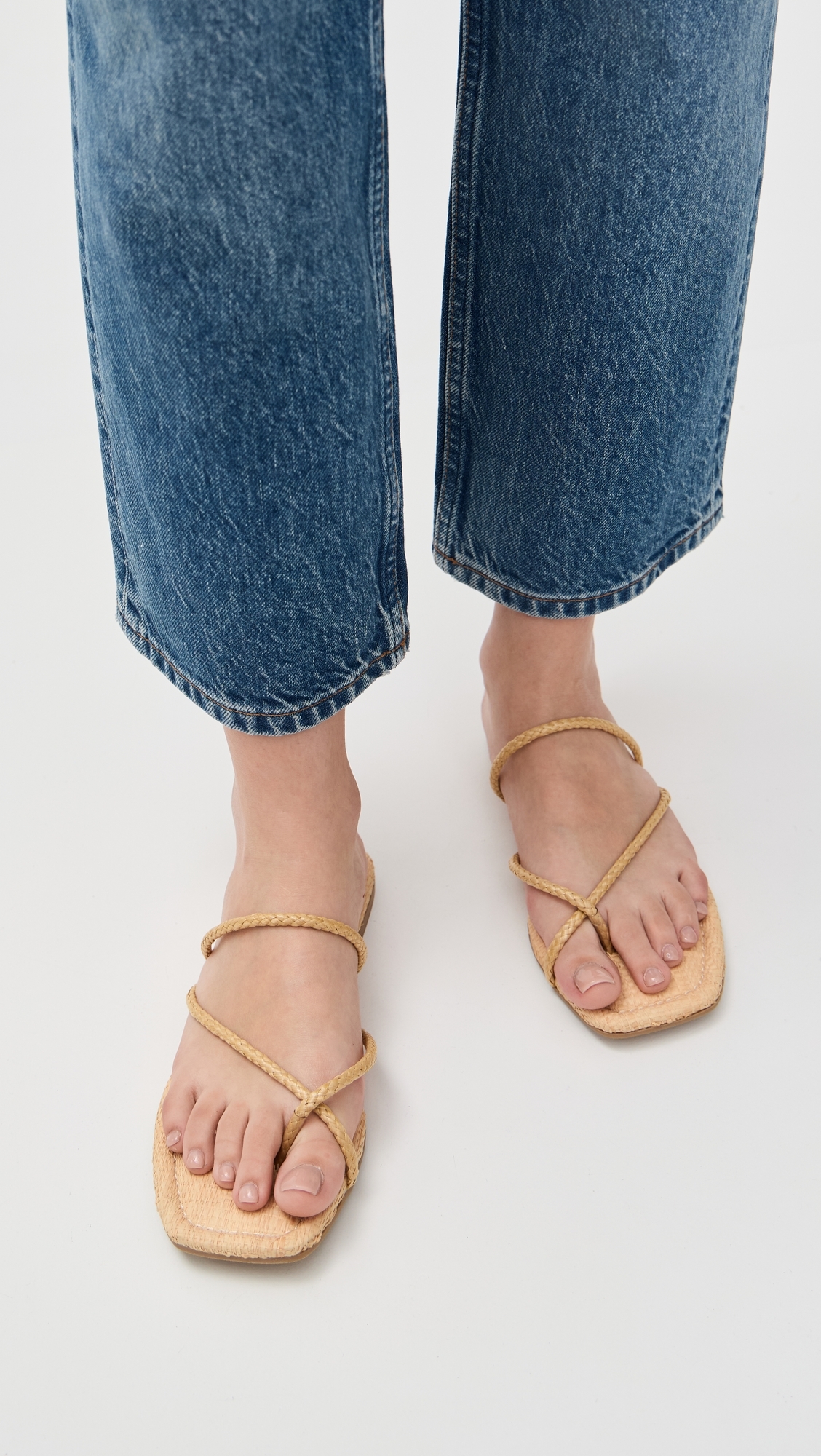Dolce Vita Leanna Sandals LT Natural Raffia