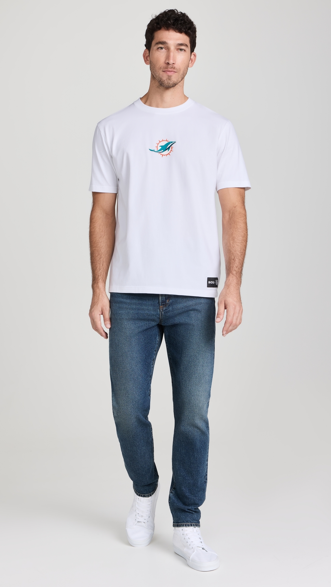 Dolphins Tee White