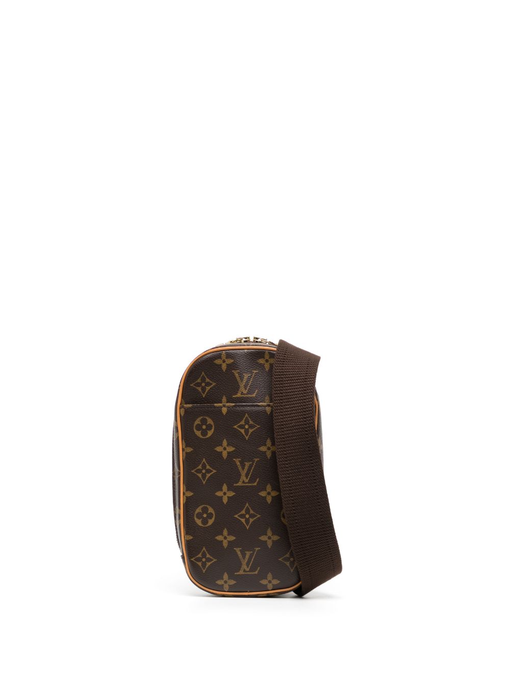 Louis Vuitton Pochette Gange Crossbody Brown Canvas