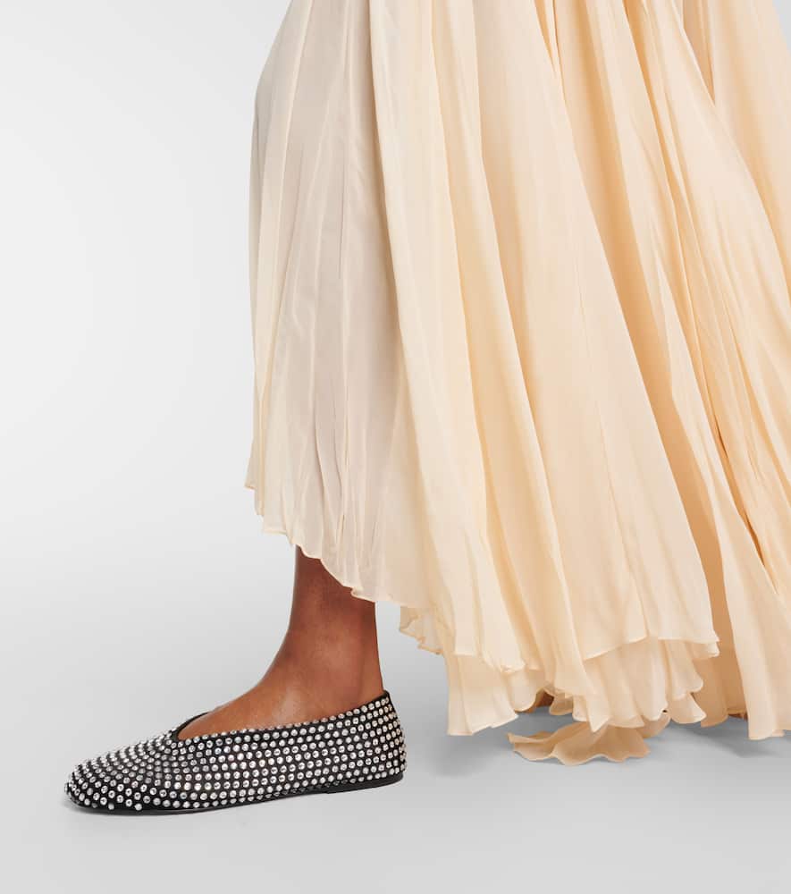Marcy embellished ballet flats