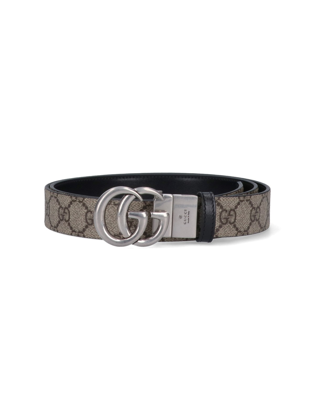 Gucci Reversible GG Supreme Canvas Belt