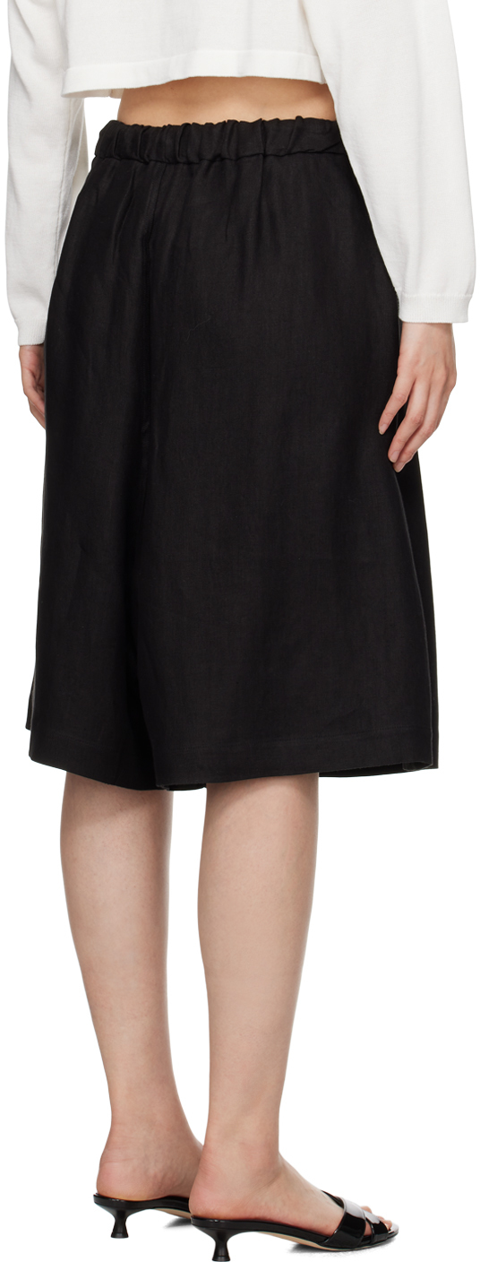 Cordera Black Maxi Shorts