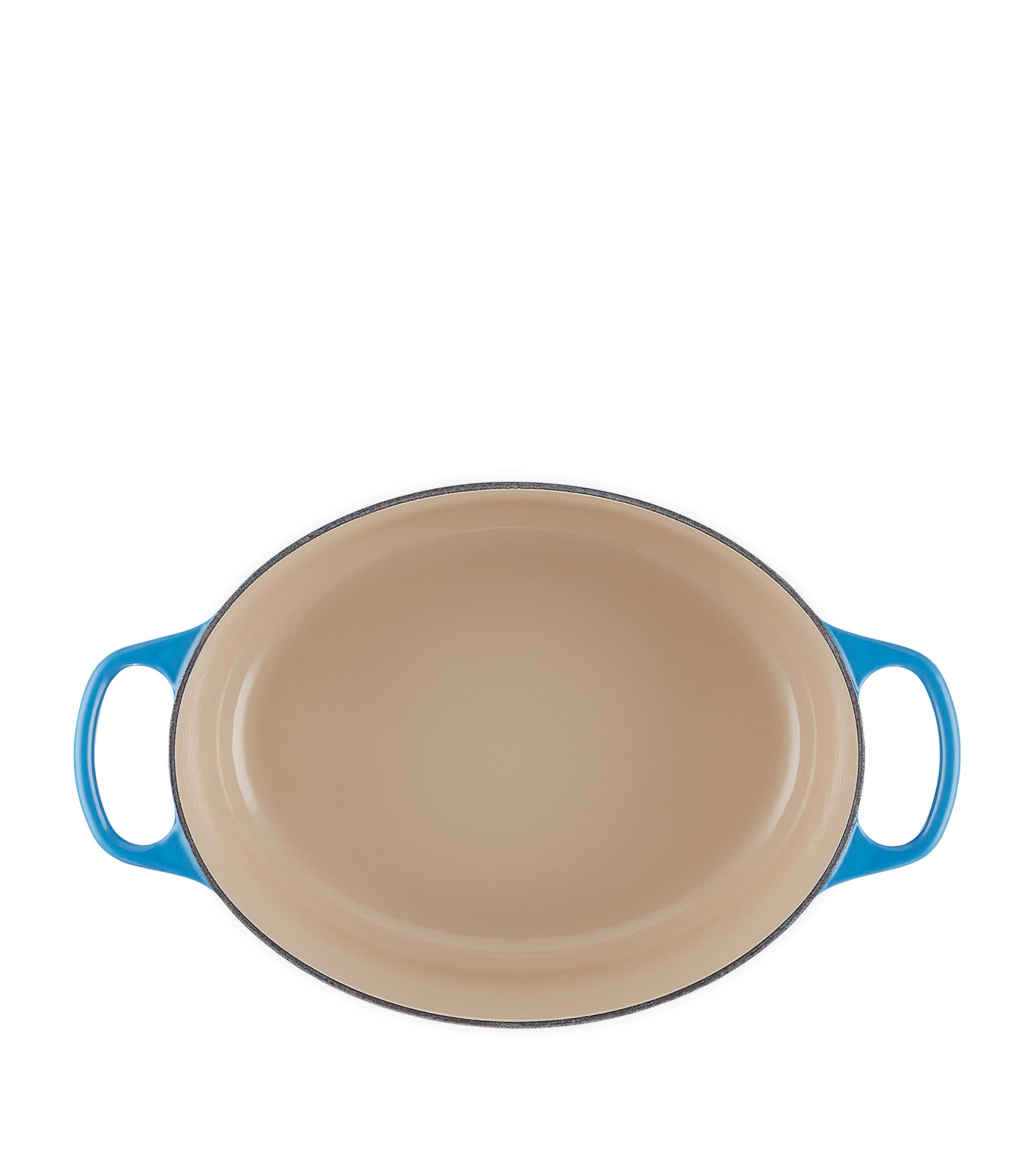 Cast Iron Oval Casserole Dish