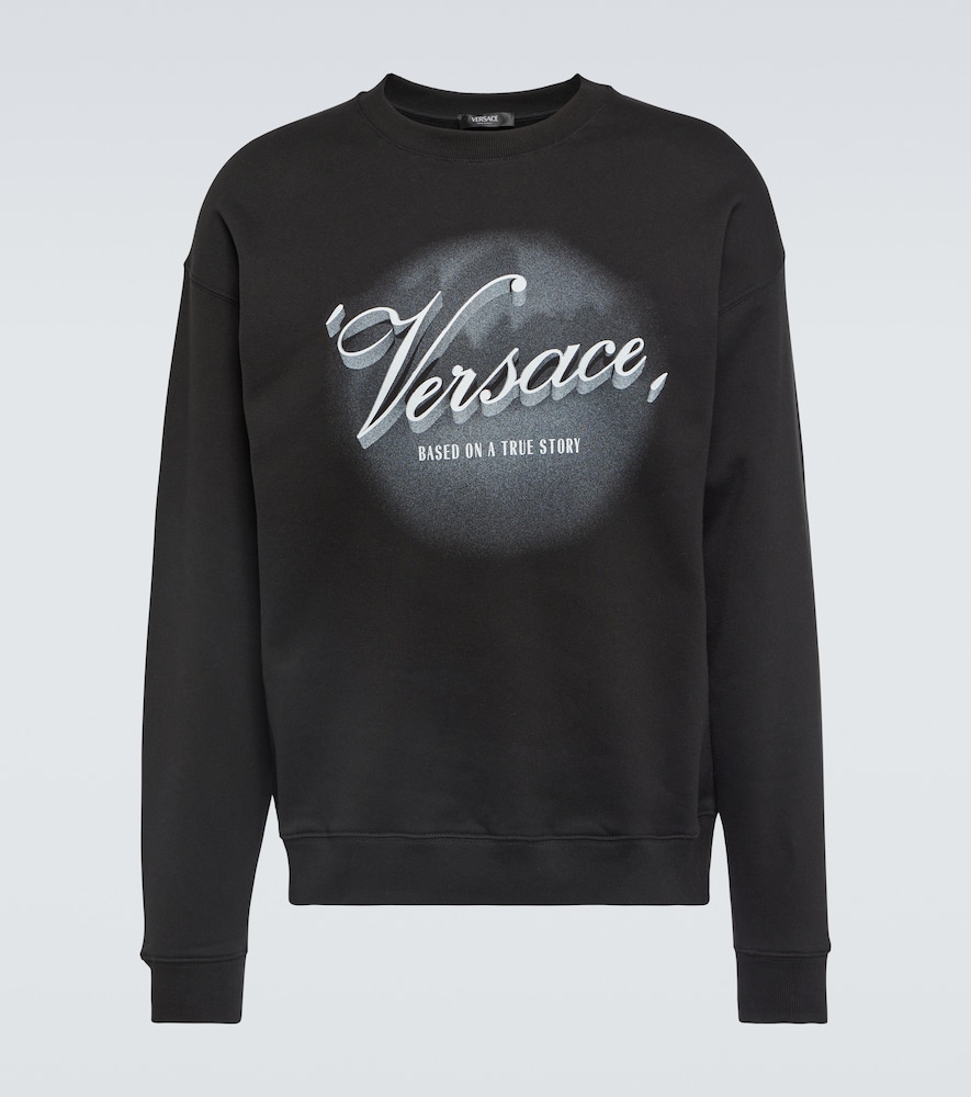 VERSACE JEANS COUTURE, Black Men's Sweatshirt