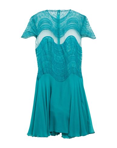 Woman Mini dress Emerald green