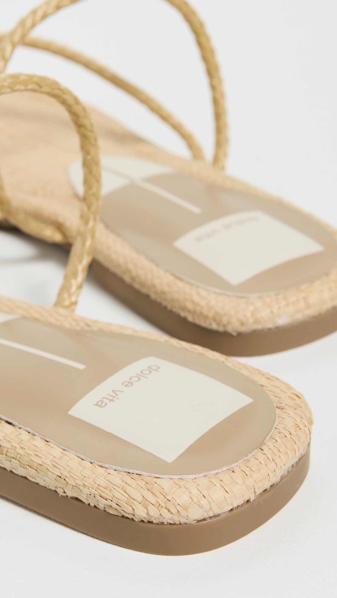 Dolce Vita Leanna Sandals LT Natural Raffia