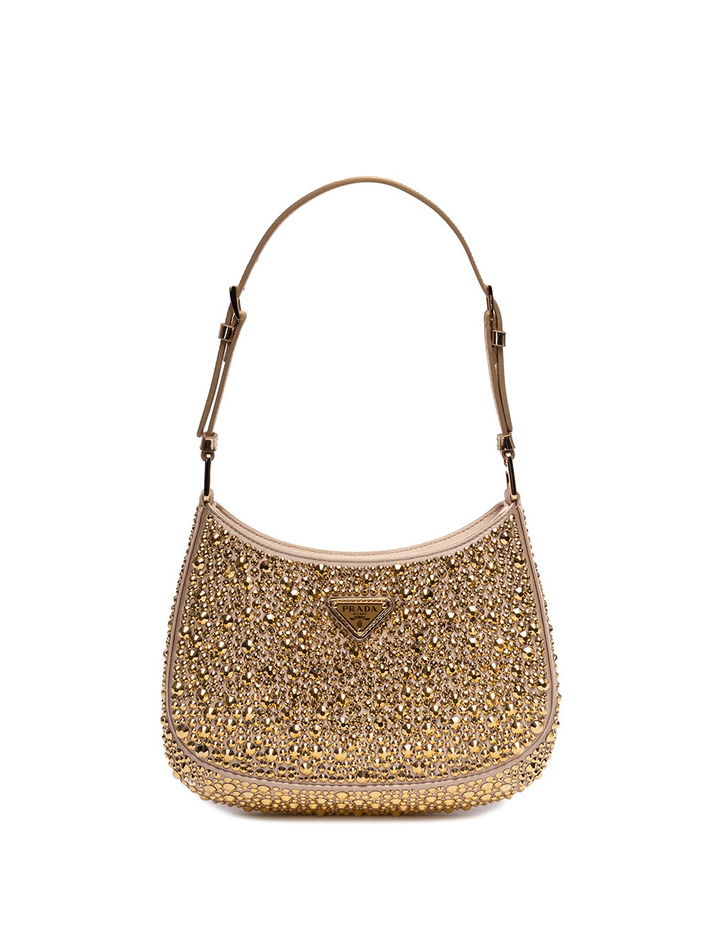 Prada Cleo satin bag with crystals