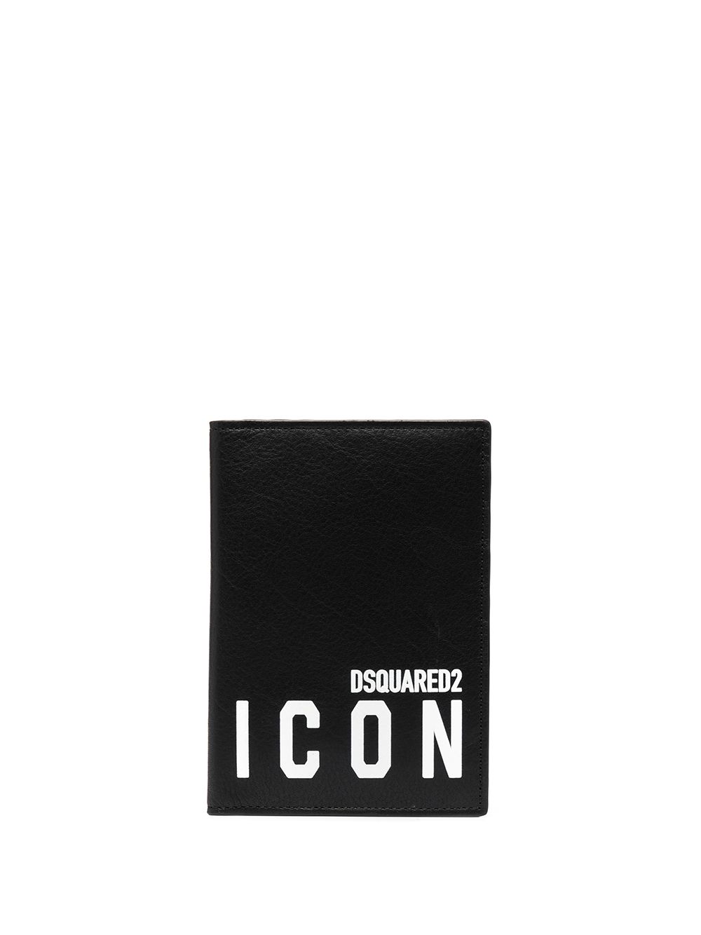 디스퀘어드2 남성 Icon print cardholder - Black WAM002012903205
