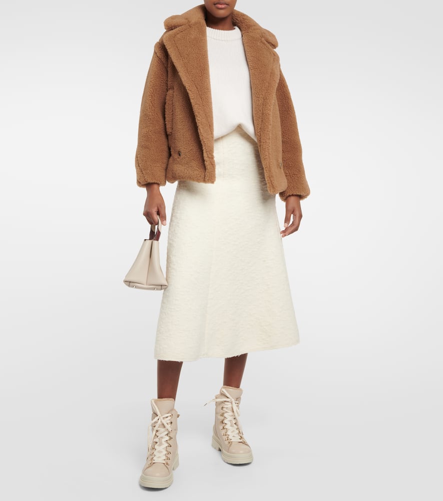 Bogner Shearling-lined leather boots