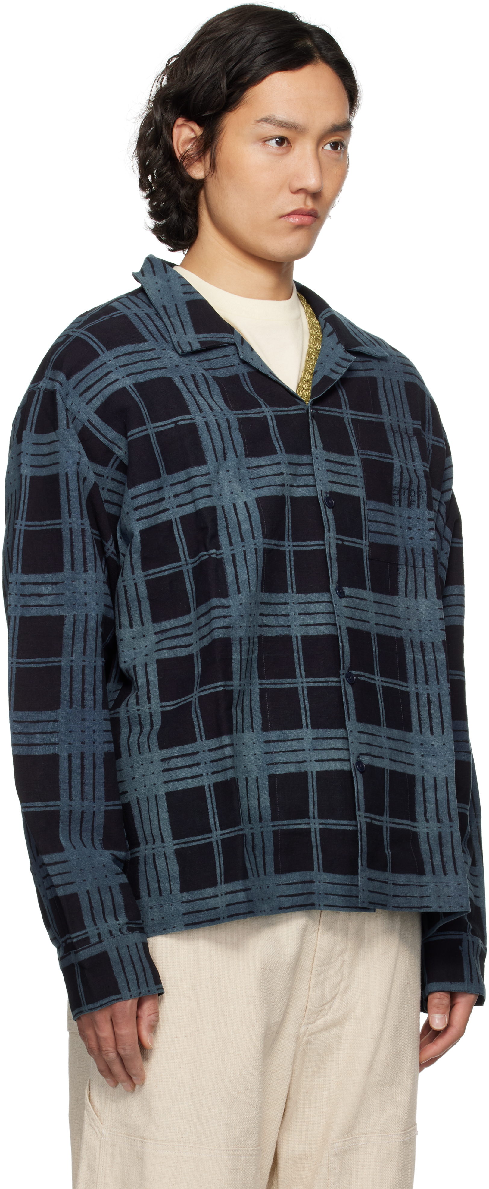 Story mfg. Black & Blue Greetings LS Shirt