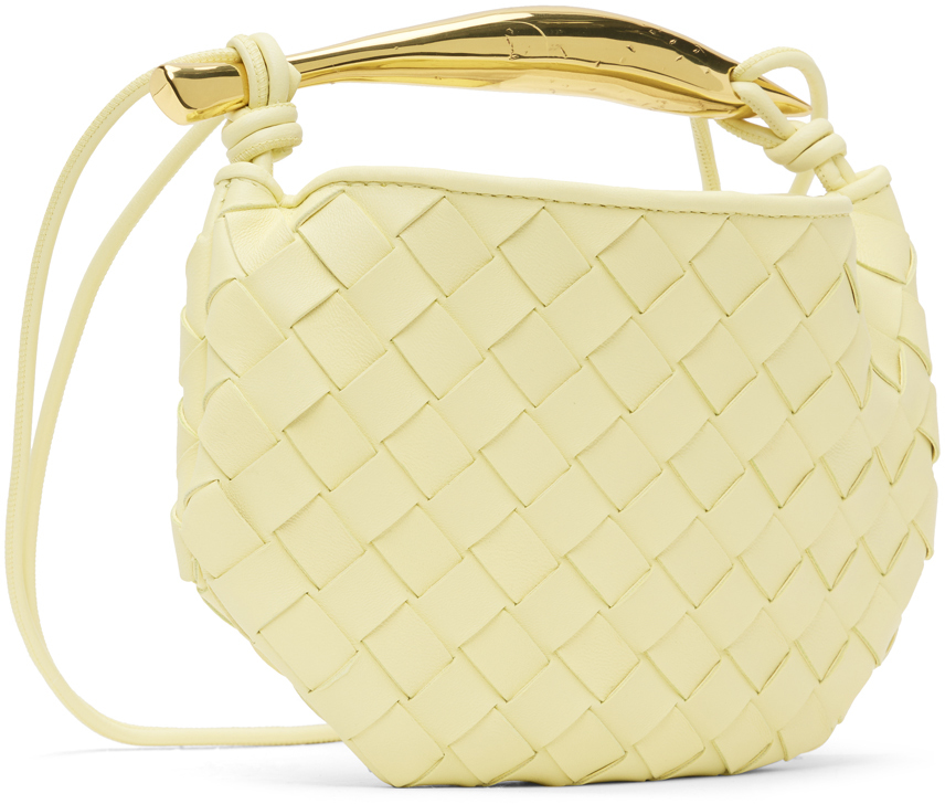 SSENSE Bottega Veneta White Mini Sardine Bag $3100.00