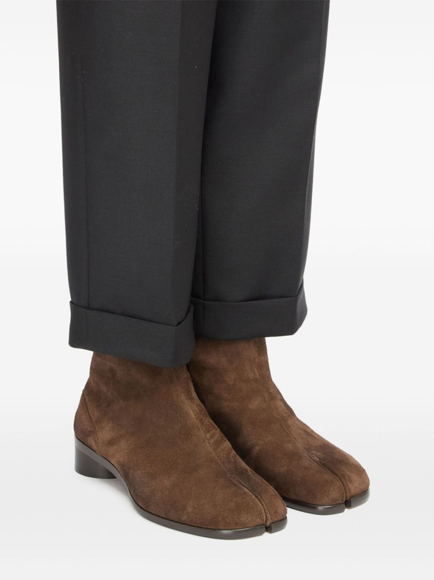 Brown Suede Boots