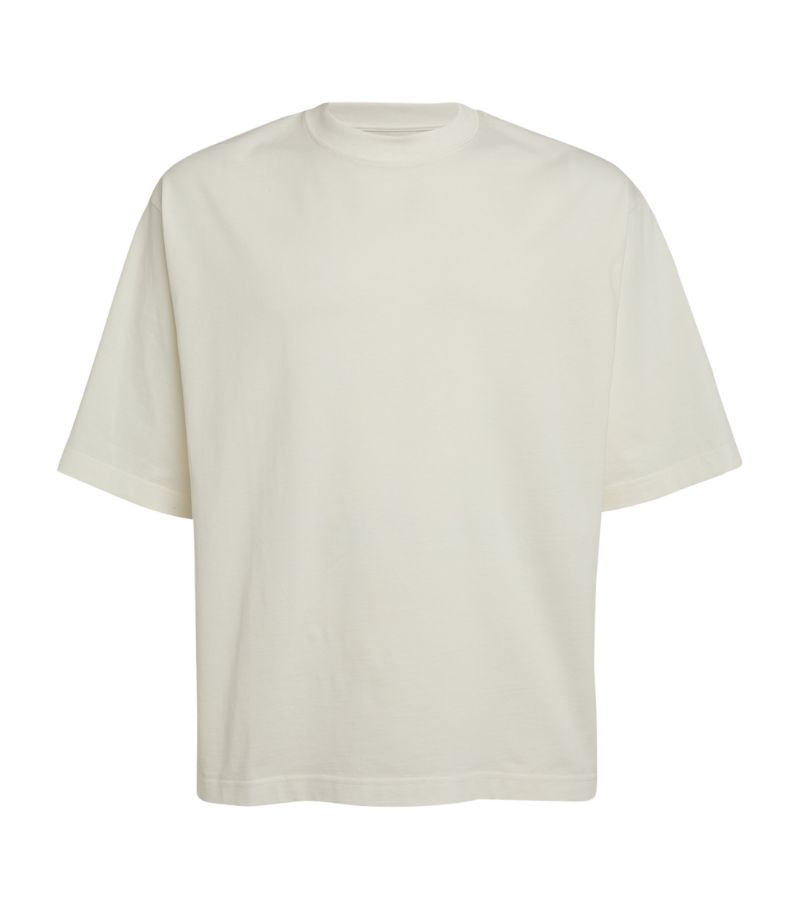 Cotton Dropped-Shoulder T-Shirt