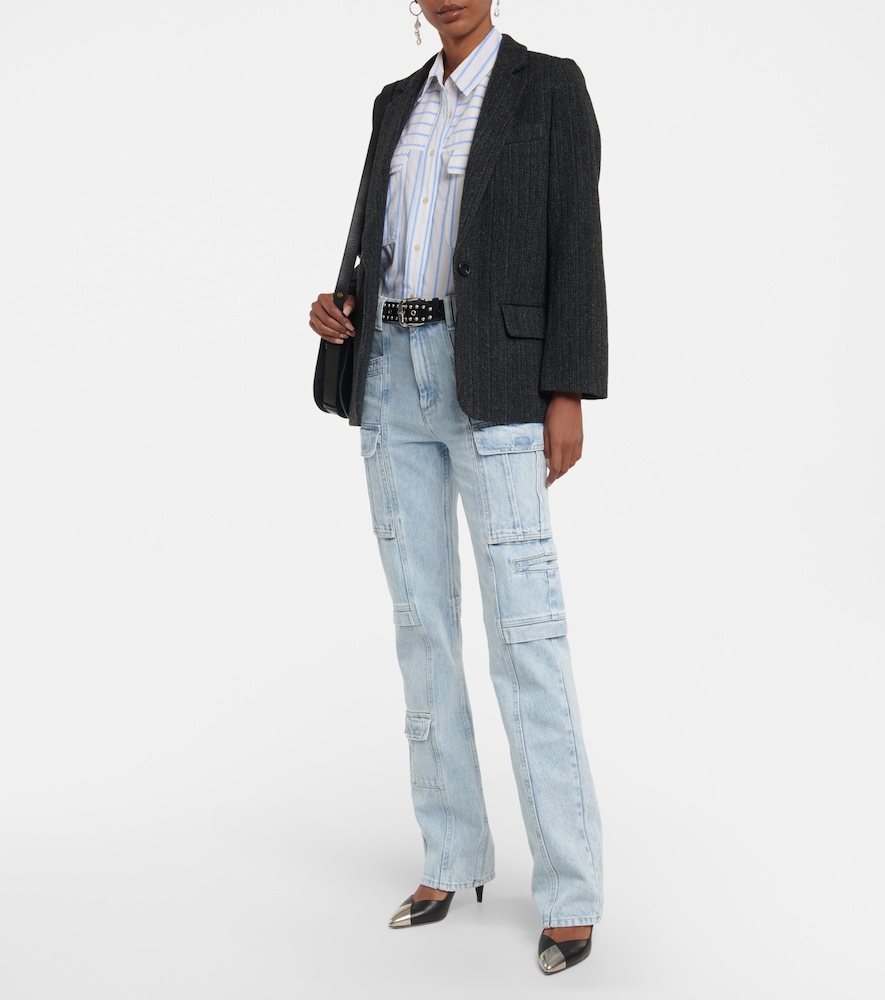 Nulenci striped cotton shirt