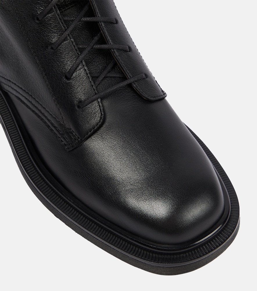 The Row - Ranger leather derby shoes The Row