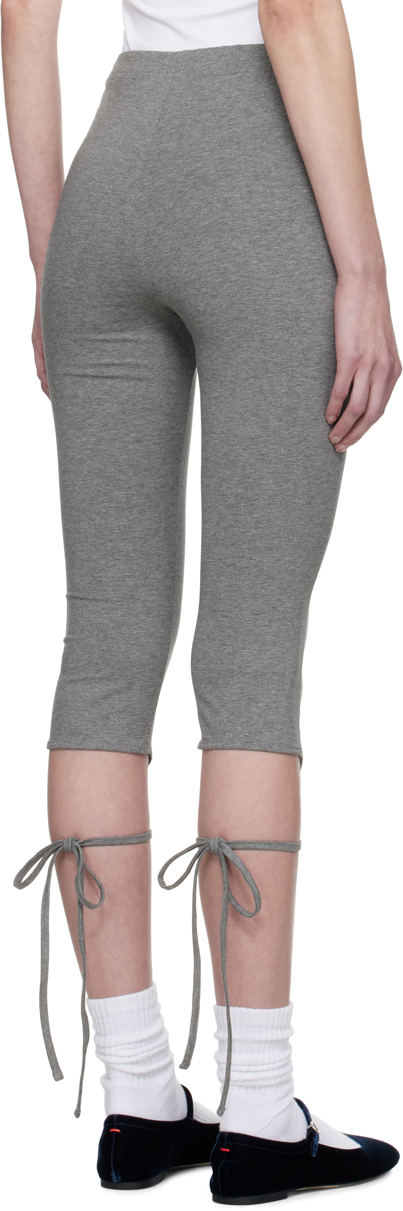 Kijun Gray Capri Leggings