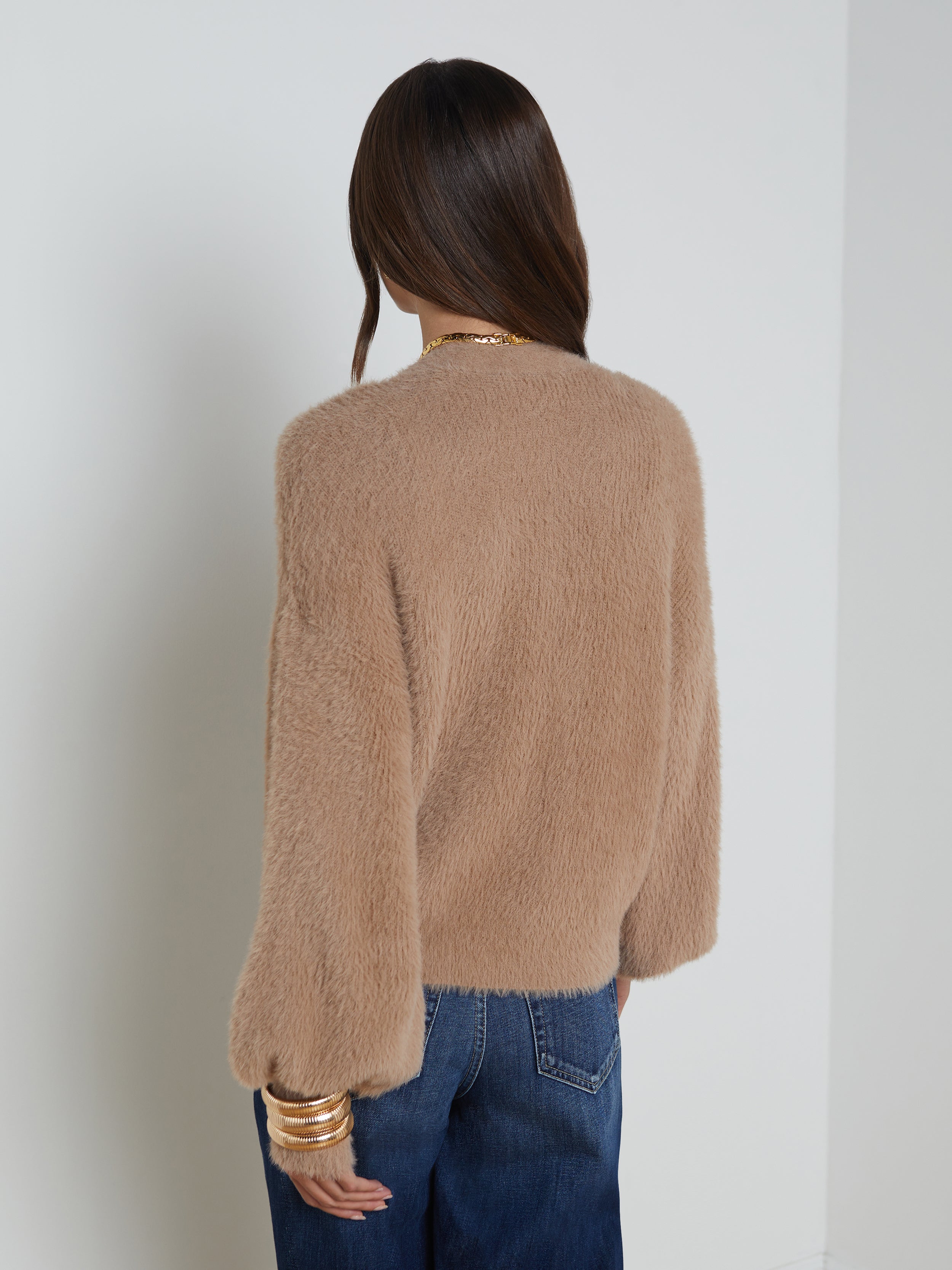 Harriet Cardigan In Macaroon
