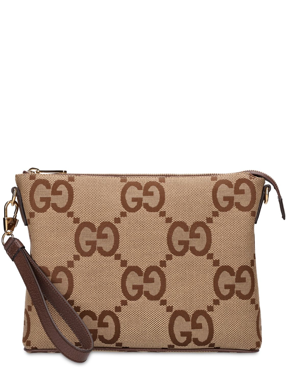 GUCCI Jumbo Gg canvas messenger bag - Realry: Your Fashion Search Engine