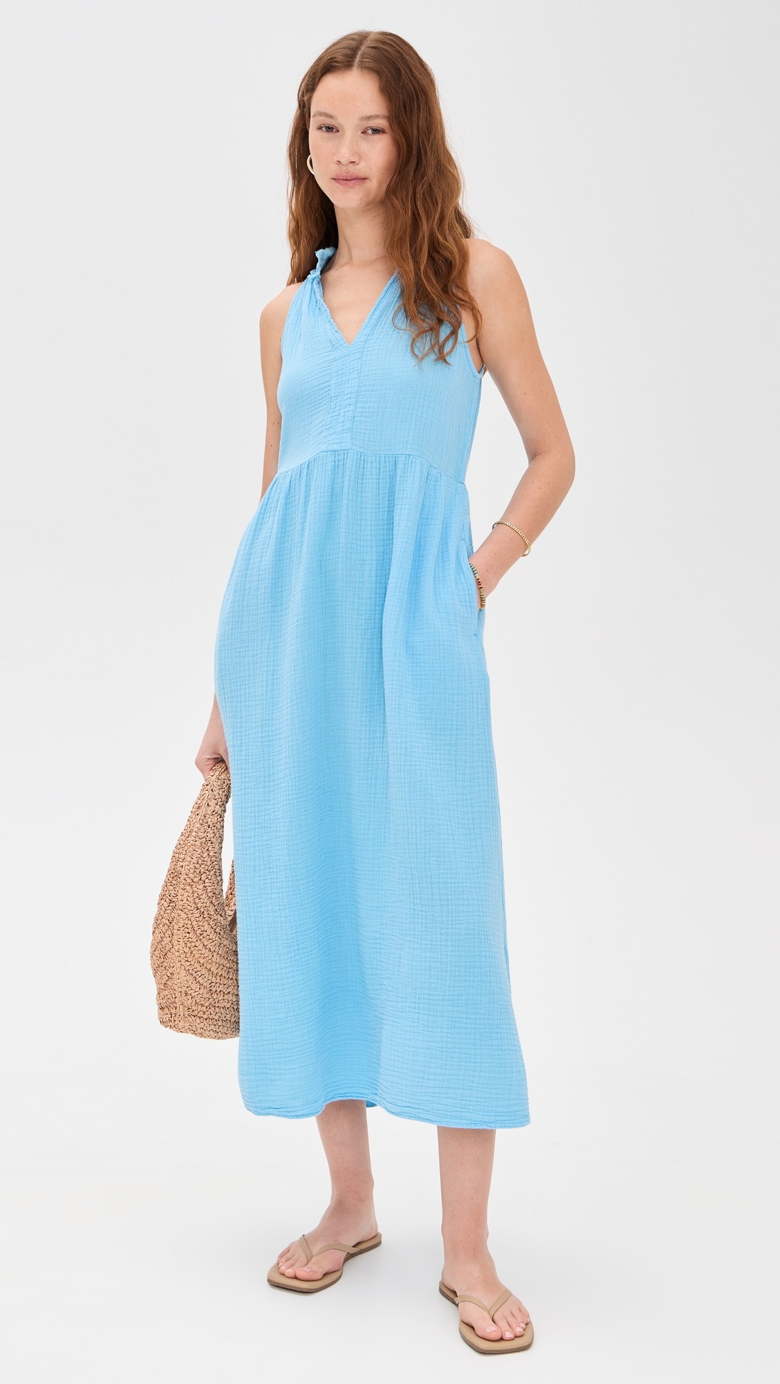 XIRENA Liza Dress Atlas Blue 
