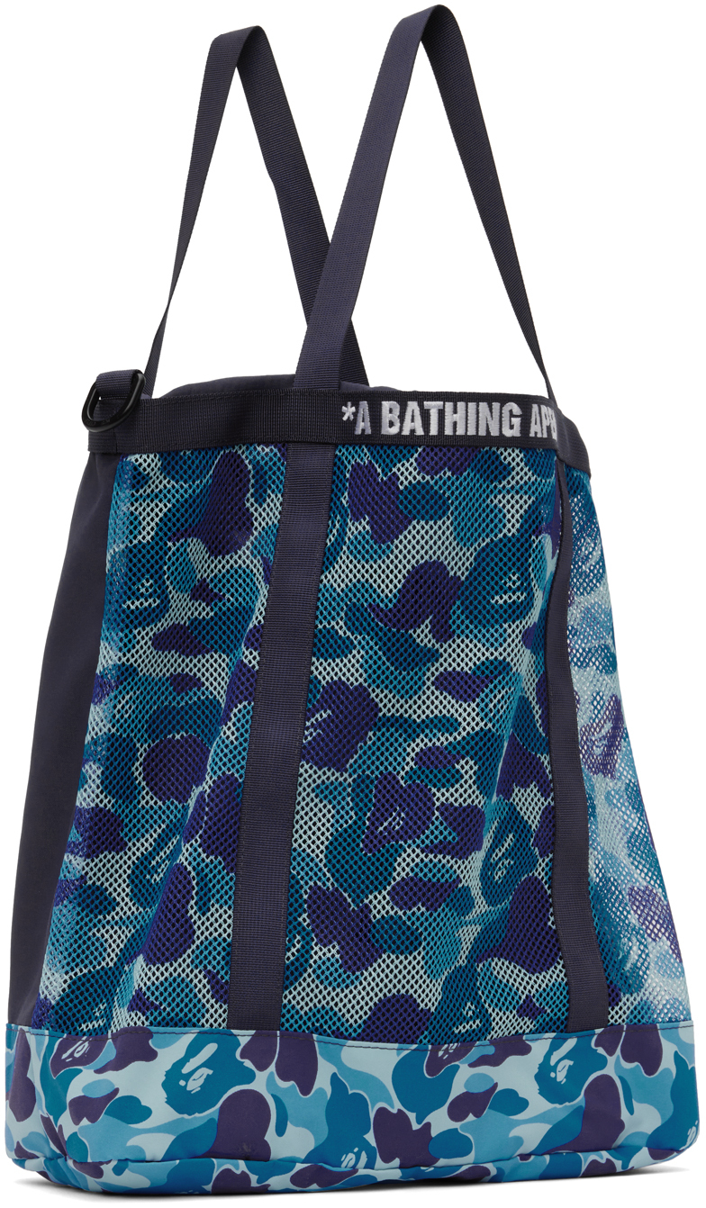 Bape BAPE Blue ABC Camo Tote - Realry: A global fashion sites